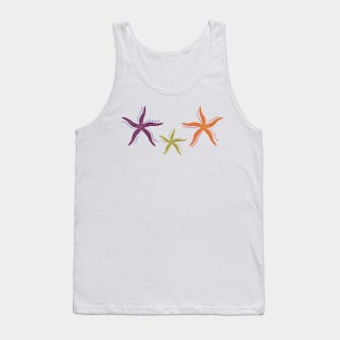 Starfish on t-shirt Tank Top